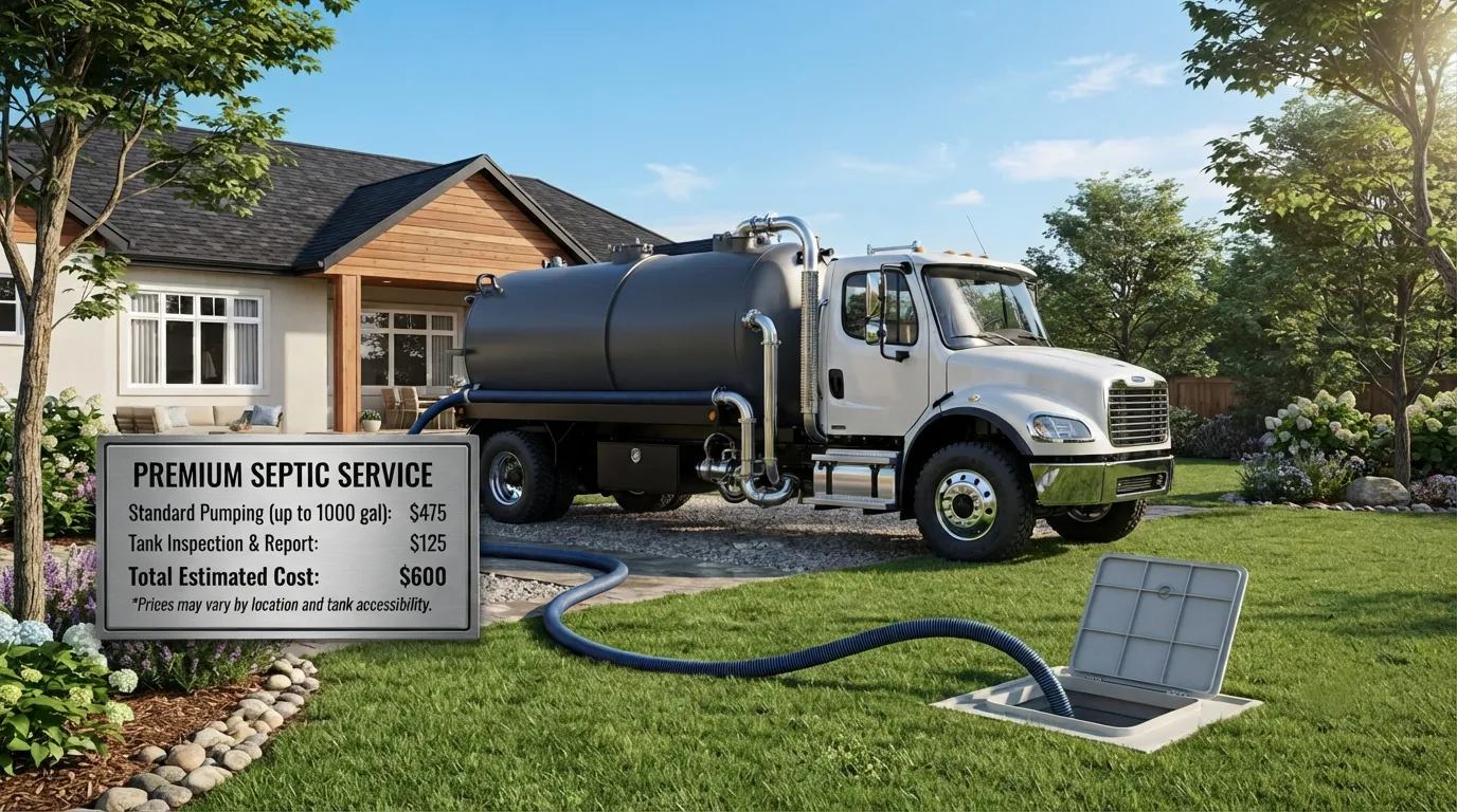 Septic Tank Pumping Cost in Doral, FL